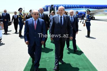 northern-cyprus’-president-arrives-in-azerbaijan’s-fuzuli-|-2024-07-05-14:04:33-–-news.az