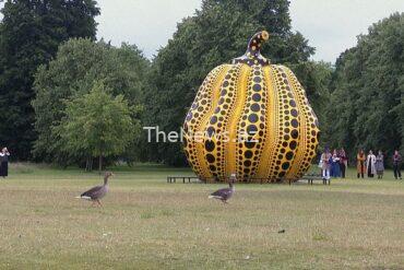 watch:-the-giant-yellow-pumpkin-of-london,-yayoi-kusama’s-latest-masterpiece