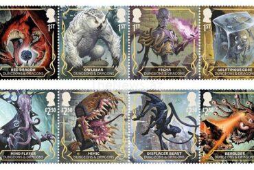 royal-mail-unveils-new-stamps-celebrating-50th-anniversary-of-dungeons-&-dragons