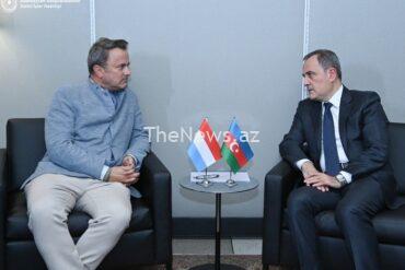 azerbaijani,-luxembourg-fms-discuss-current-peace-process-in-s-caucasus